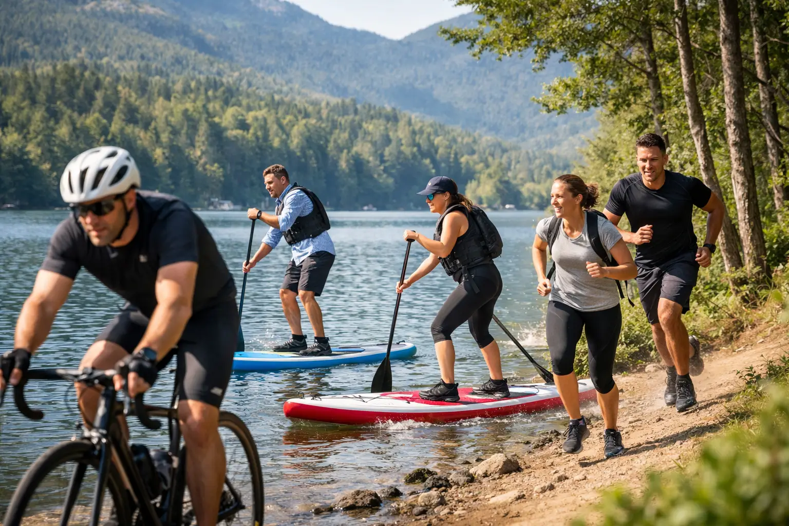 Corporate Outdoor Challenge Day That Lands