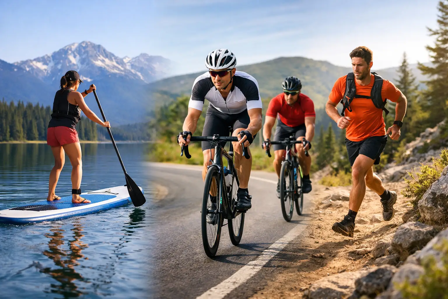 How to Train for Paddle Bike Run