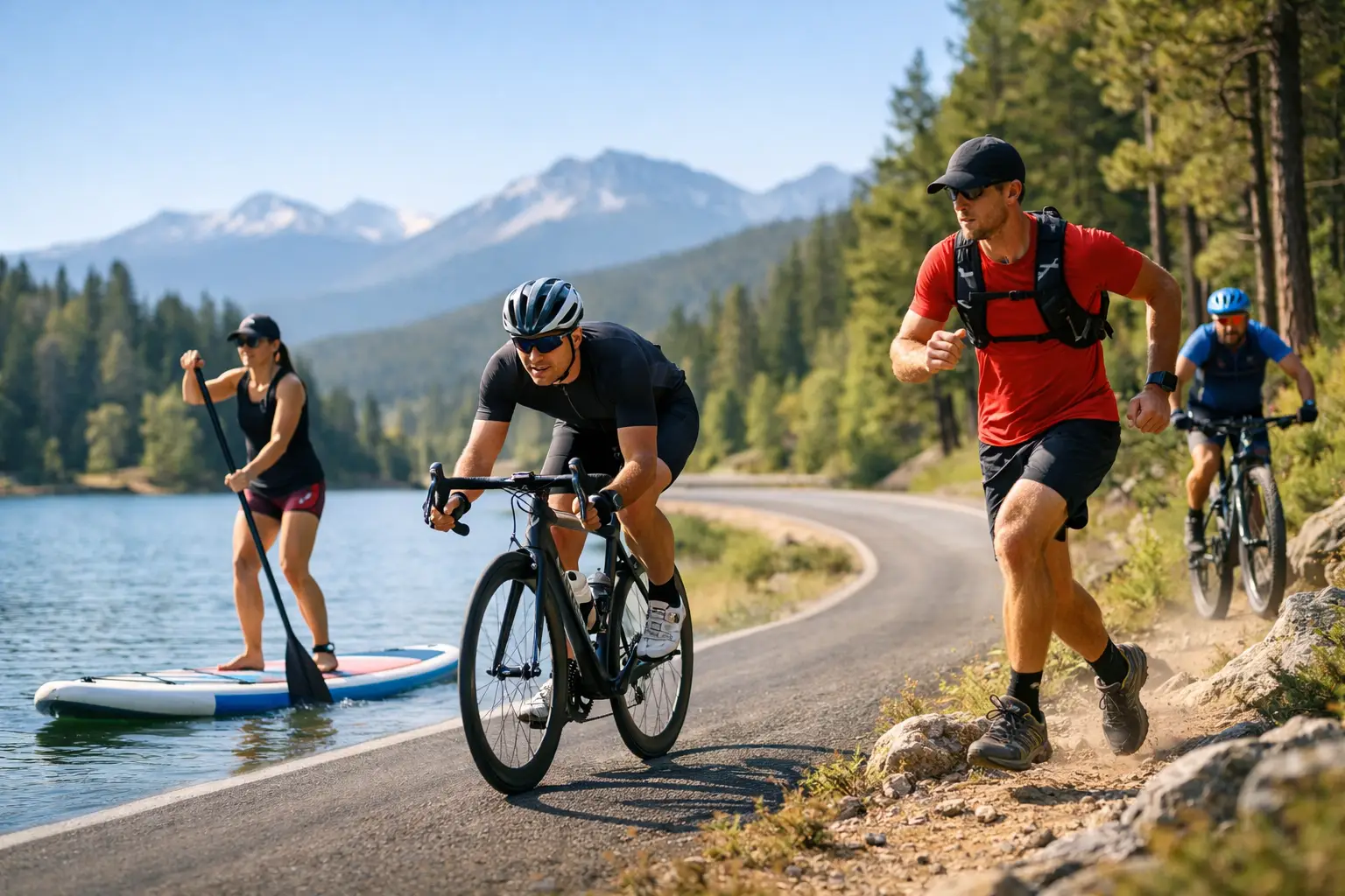 Triathlon Without Swimming? Absolutely
