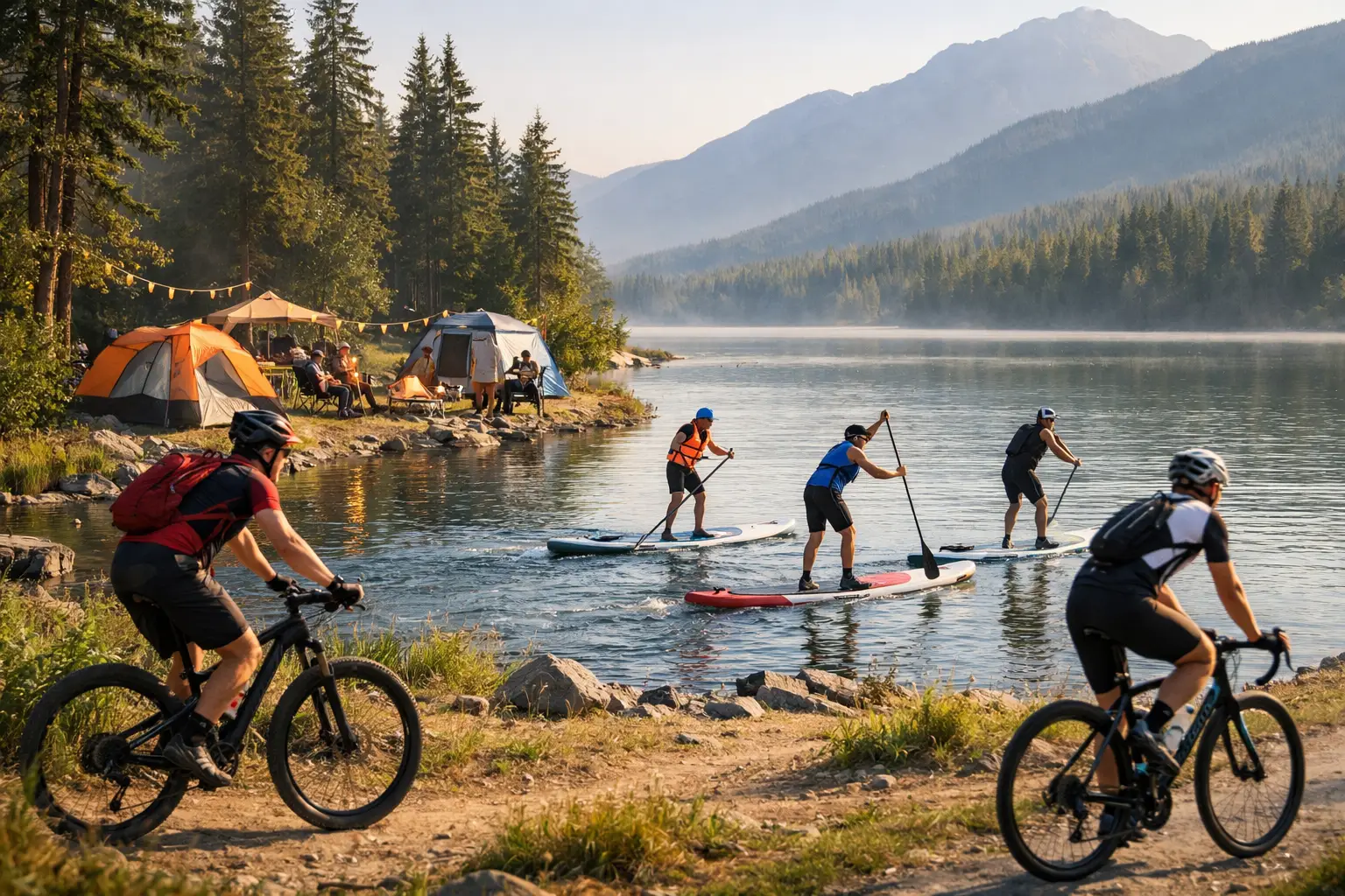 Why an Endurance Event With Camping Is Better
