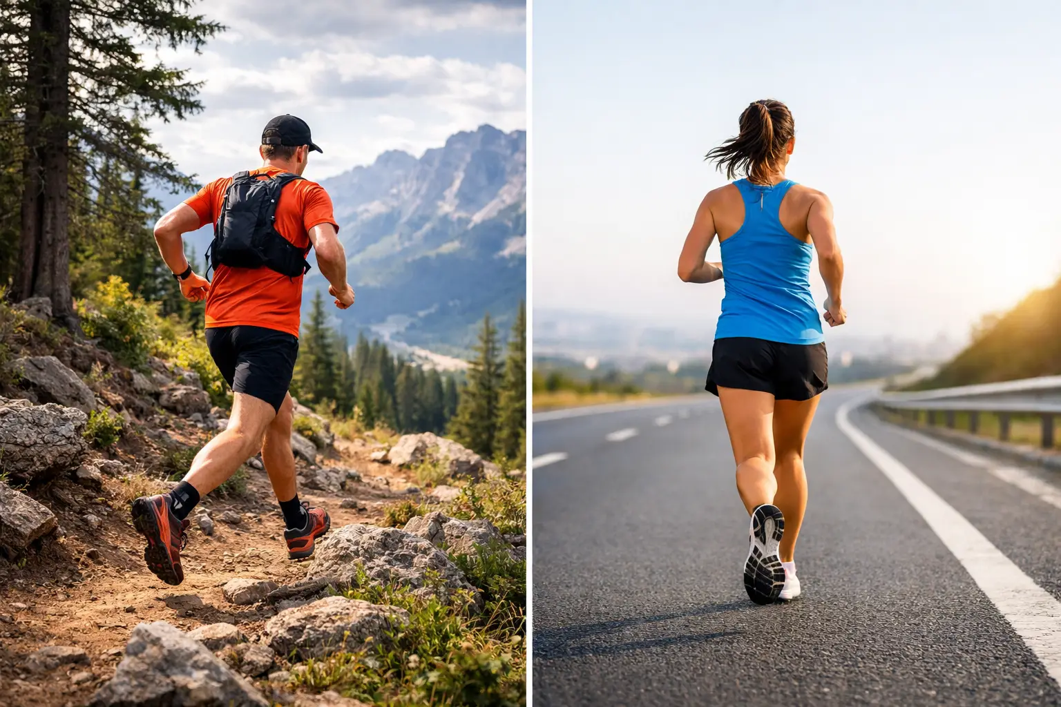Trail Running vs Road Running Events Compared